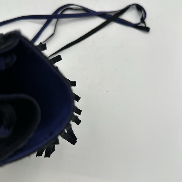 Black fringe neck bag - Picture 5 of 5